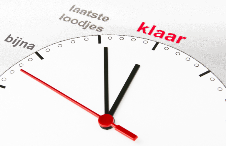 Bijna klaar - laatste loodjes
