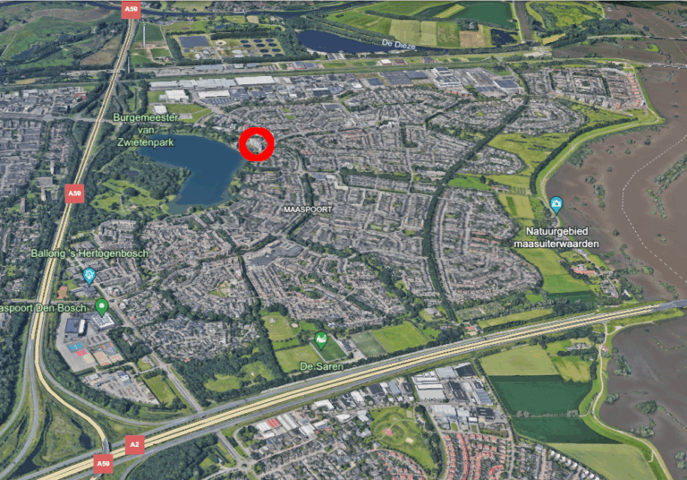 Maaspoort Google Earth