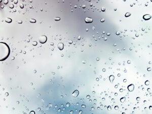 Regen op het raam